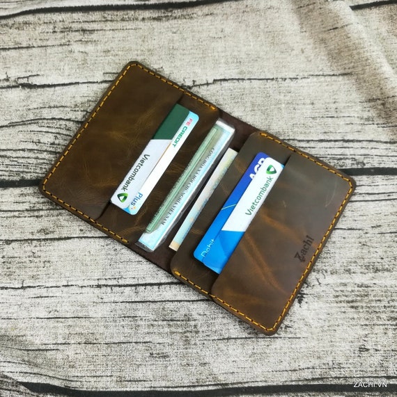 Minimalist leather wallet, slim wallet, minimalist wallet, slim leather wallet, wallet for him, mini wallet, slim card wallet, card wallet