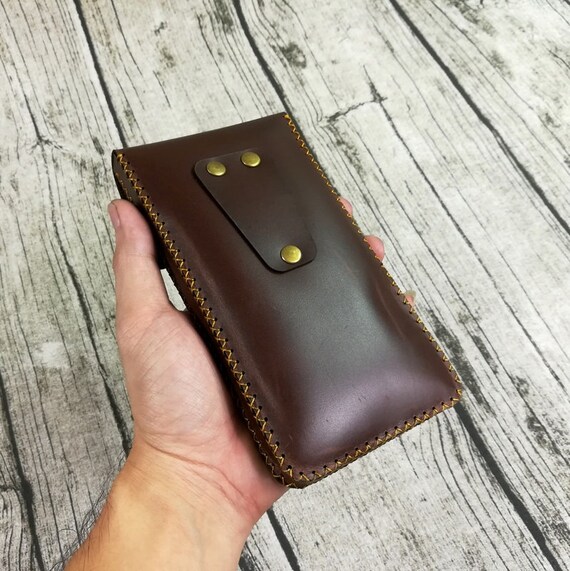 Personalized Leather belt pouch, Leather pouch, Leather Hip pouch, Belt Pouch, Men Pouch, Mens Gift, Gift for Him, Leather CellPhone Case