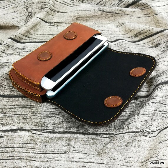 Personalized Leather belt pouch, Leather pouch, Leather Hip pouch, Belt Pouch, Men Pouch, Mens Gift, Gift for Him, Gifts for Husband