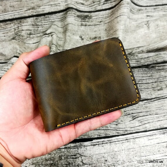 Leather wallet, slim wallet, minimalist wallet, slim leather wallet, wallet for him, mini wallet, slim card wallet, card wallet
