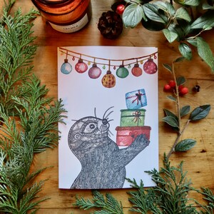 Loutre de Noël
