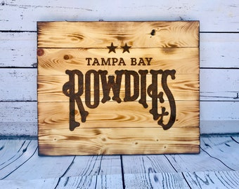 Wanddecoratie Rowdies | Tampa Bay Rowdies | Mannengrot | Sportcentrum