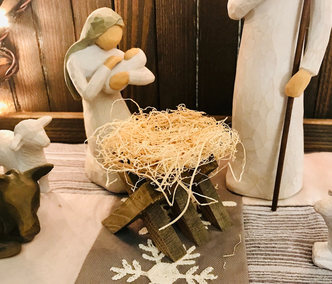 Willow Tree Nativity Manger for Willow Tree Nativity Set Manger Willow