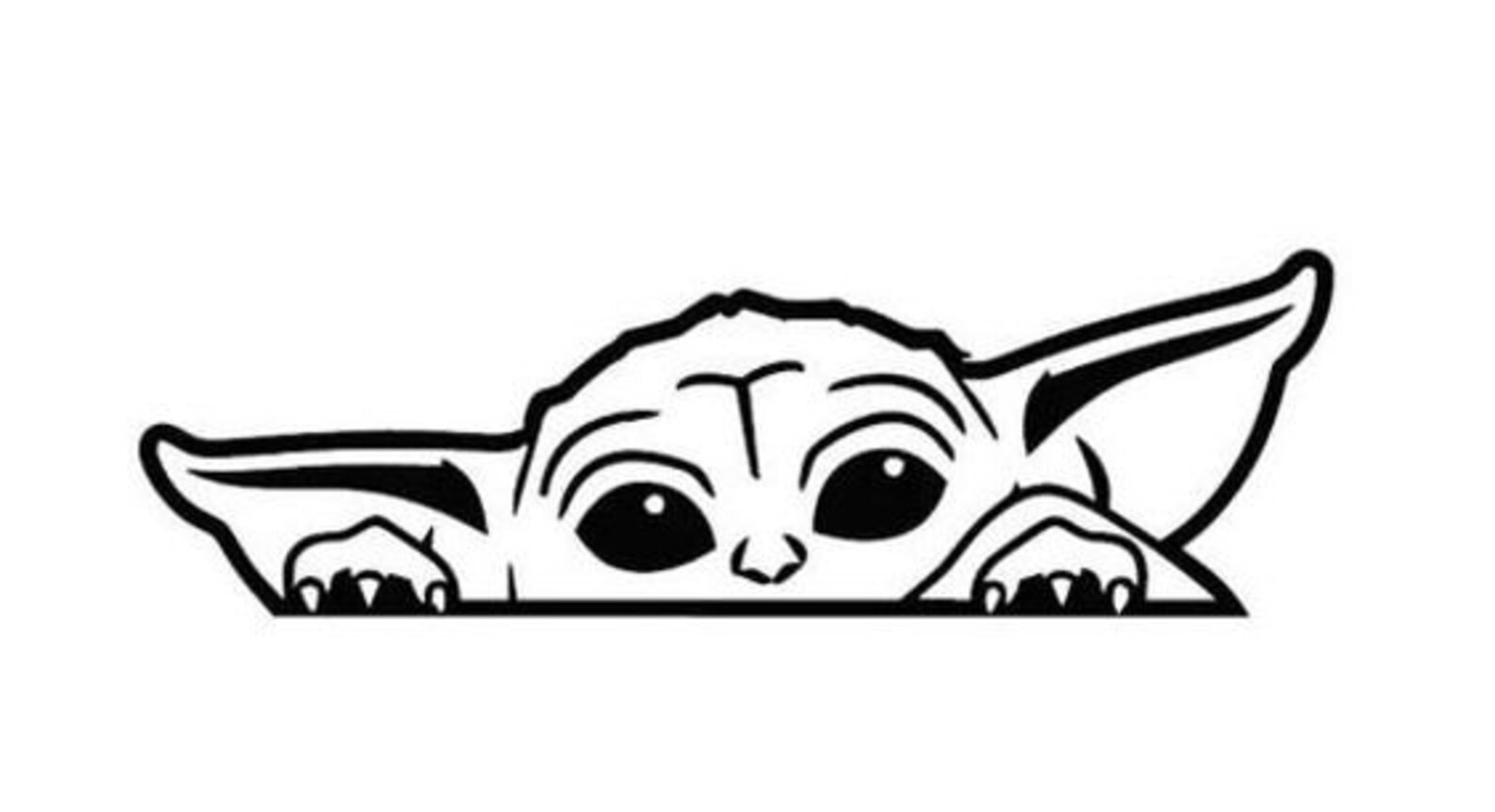 black baby yoda black baby yoda