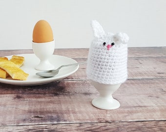 Easter Bunny Egg Cosy - Cute Easter Gift - Bunny Egg Cozie - Bunny Rabbit Egg Warmer