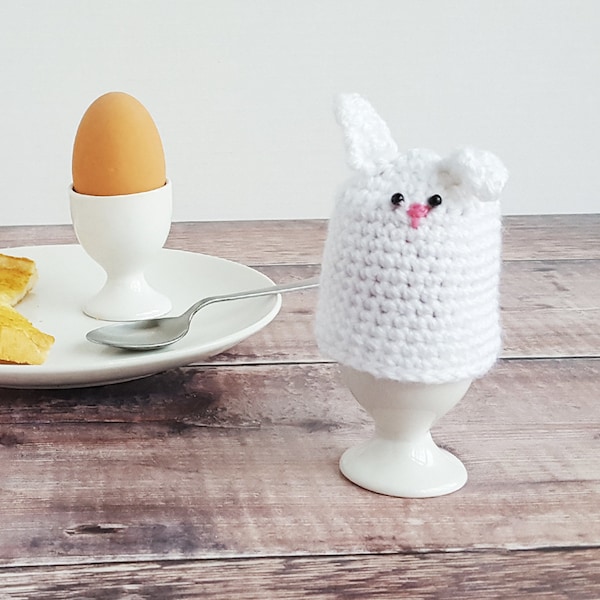 Easter Bunny Egg Cosy - Cute Easter Gift - Bunny Egg Cozie - Bunny Rabbit Egg Warmer