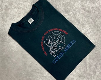 Avenger The Falcon and the Winter Soldier Embroidery T-Shirt
