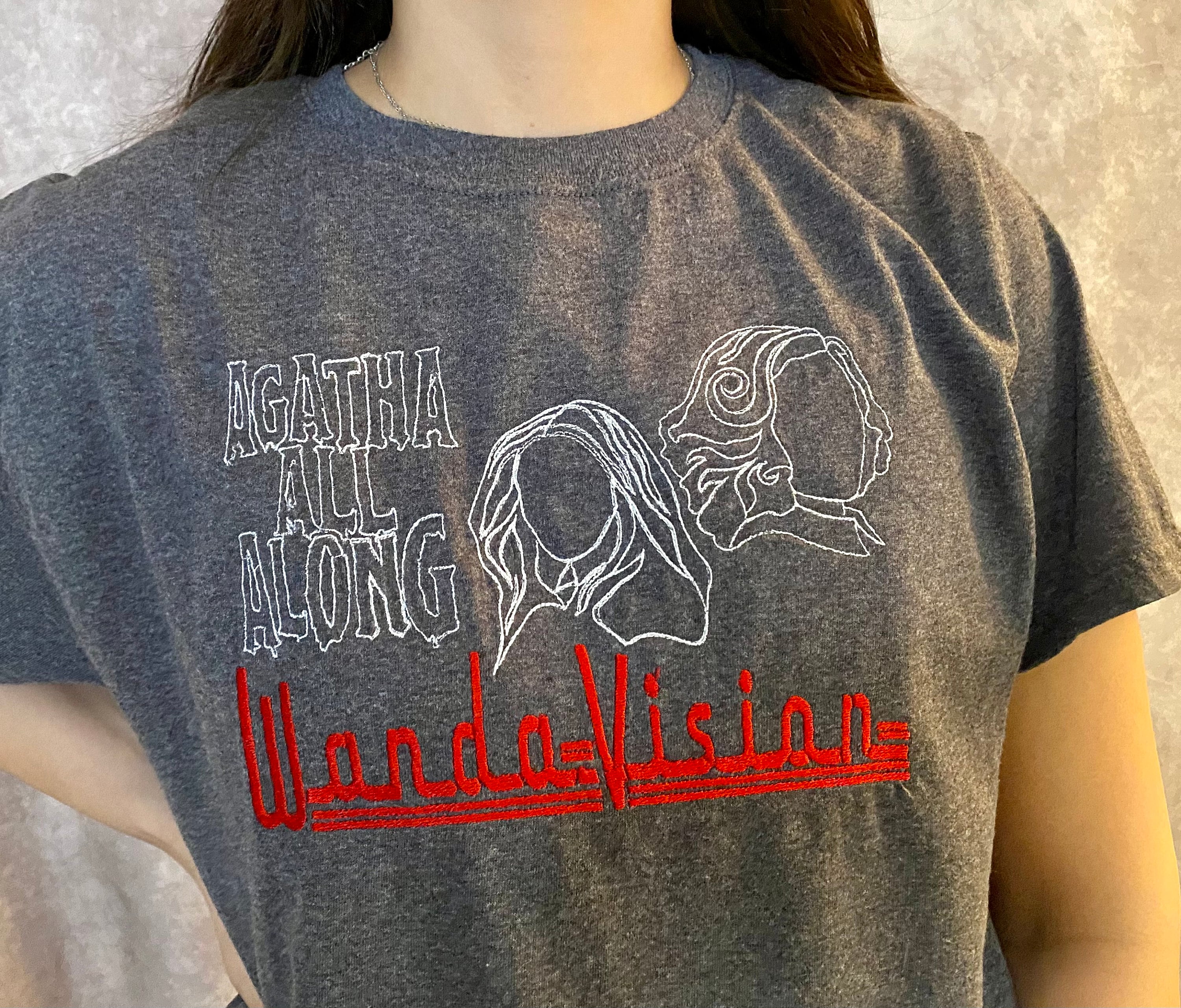 Wanda Vision Embroidered T-shirt 