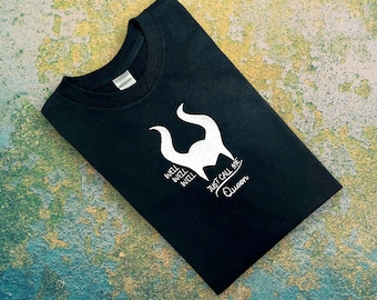 Maleficent Queen Embroidered T-Shirt: Villain Tee