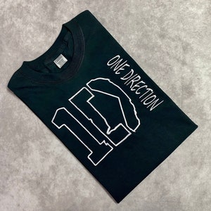 1D One Direction Embroidery T-shirts