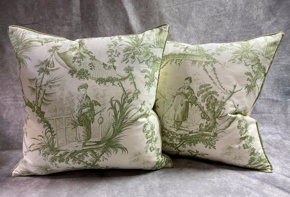 Indochine Art Deco Decorative Pillow