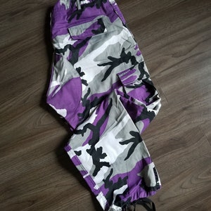 Pink and best sale purple camo pants