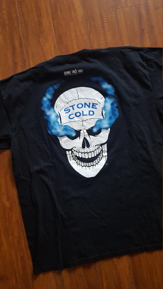 02 stone cold. Blue skull