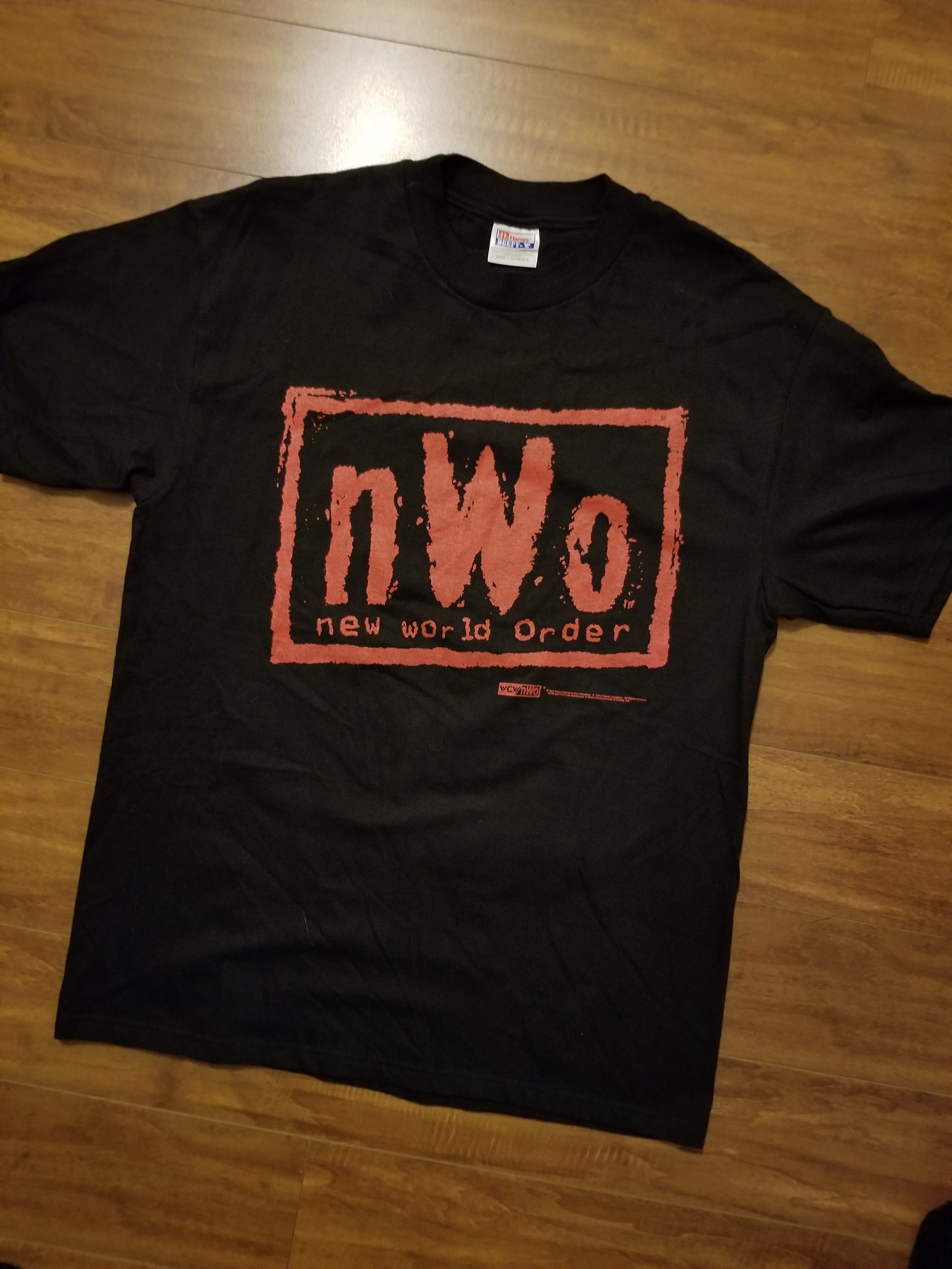 Vintage 90's Rodzilla Dennis Rodman N.W.O WCW Monday Nitro T-Shirt - Trends  Bedding
