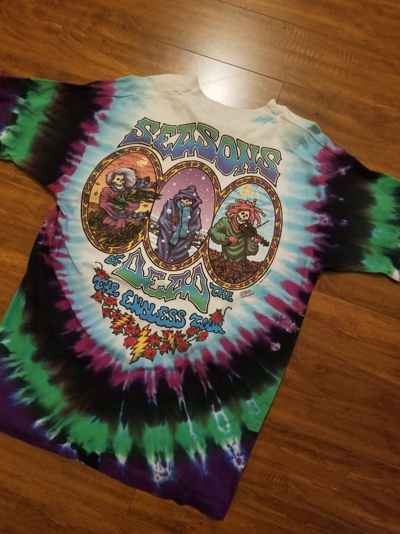 93 Vintage Greatful Dead the endless tour tshirt - image 4