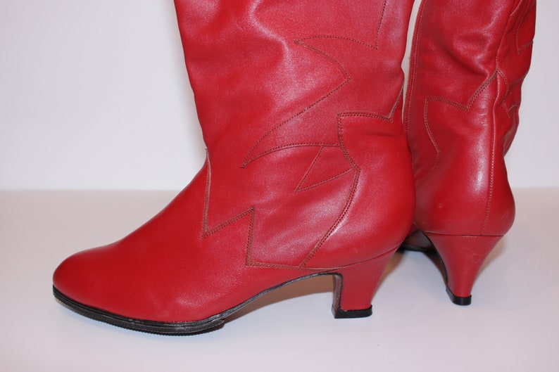 stiefel weinrot damen leder