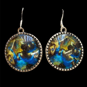 The Blue Dancers by Edgar Degas Art Inspired Earrings