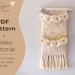 Macrame Wall Hanging Pattern DIY Macrame EBOOK Pattern Macrame Tutorial ...