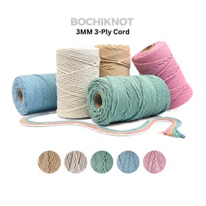3 Ply Milk Cotton Yarn for Crochet, Amigurumi, and Punch Needling