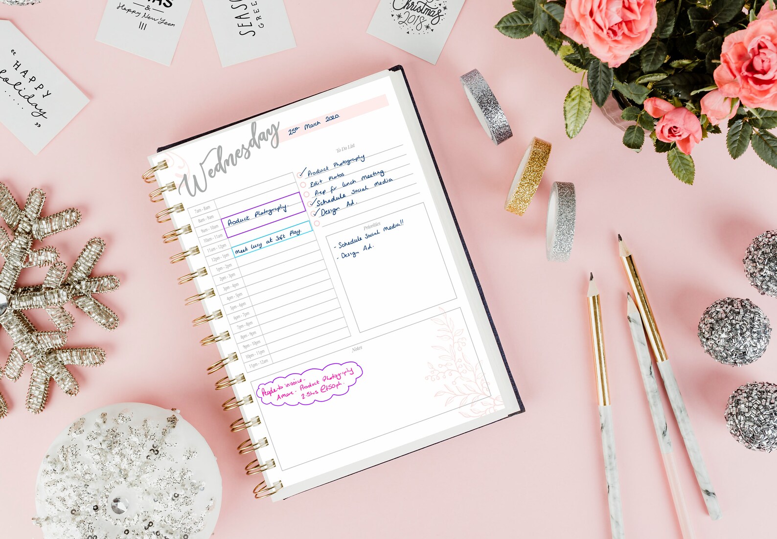 7-day-planner-printable-weekly-schedule-weekly-organizer-etsy-uk