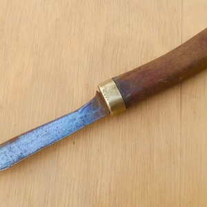 10,2 &quot; Antique Knife Estonian Big Handmade puukko Survival knife Hunting Puukko Strong Sharp Blade