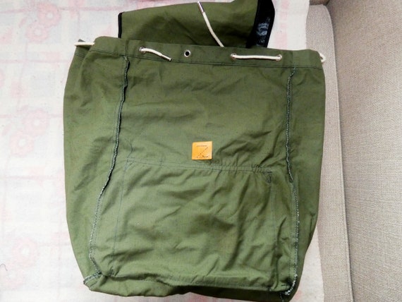 Large UNUSED Backpack Vintage Soviet Knapsack Lar… - image 10