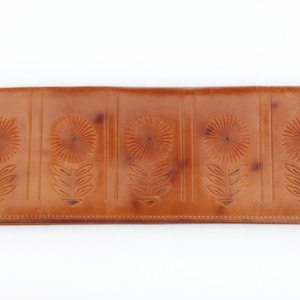 Vintage clutch Genuine leather clutch Vintage evening bag Vintage cocktail bag Embossed leather clutch
