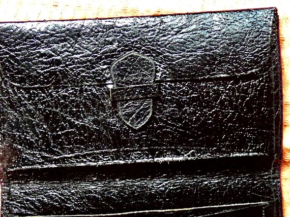 Genuine Leather Wallet Vintage Brown Soft Leather… - image 5