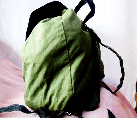 Large UNUSED Backpack Vintage Soviet Knapsack Lar… - image 7