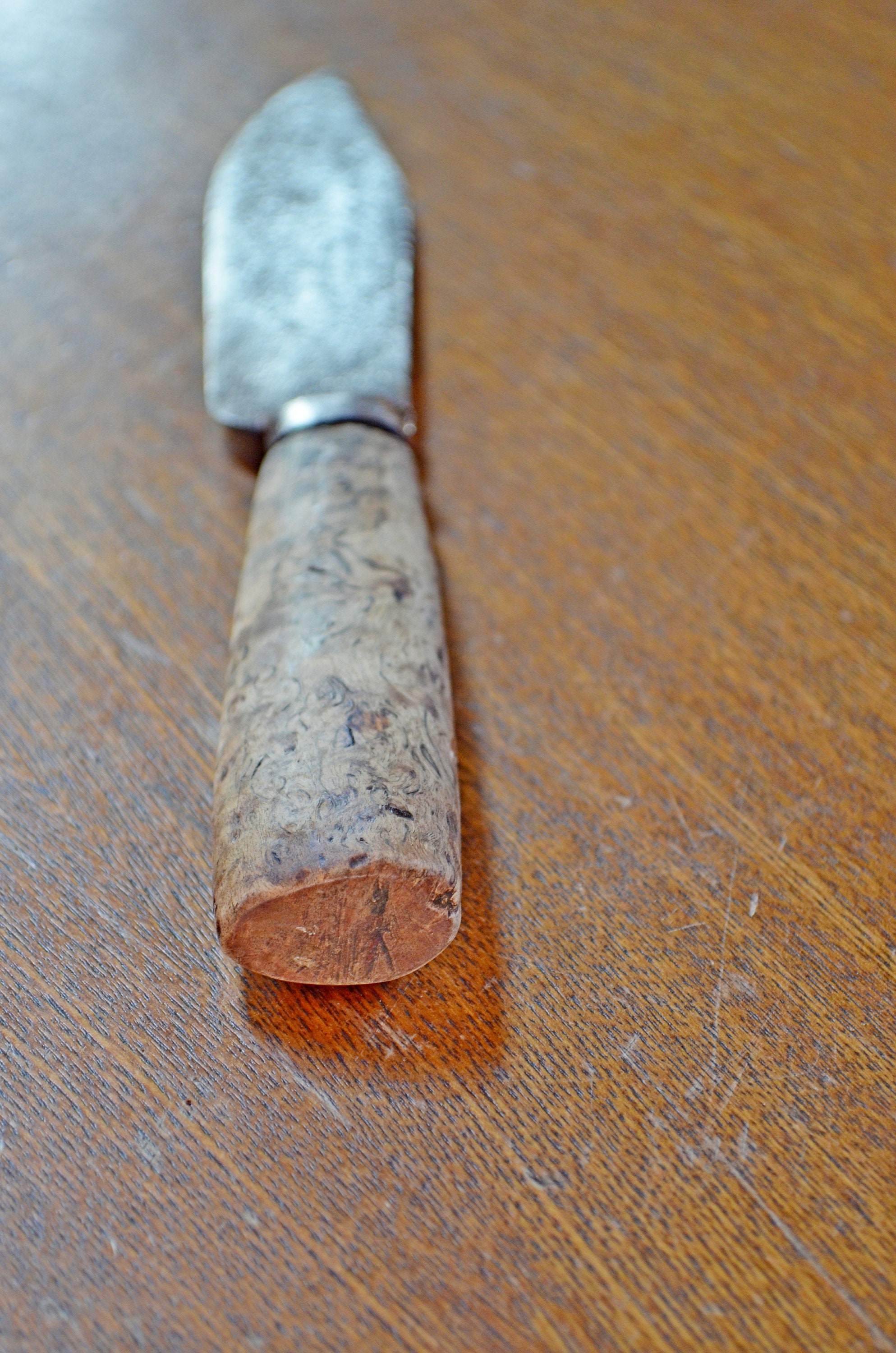 アンティークナイフ エストニア製 大きなハンドメイド プーッコ