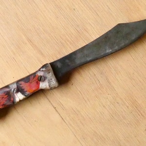 10&quot; Knife Handmade Vintage Knife Survival Knife Estonian Puuko Thick Strong Blade Beautiful Handle