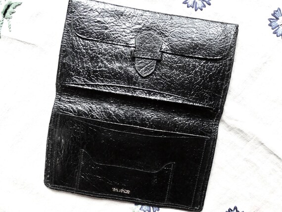 Genuine Leather Wallet Vintage Brown Soft Leather… - image 3