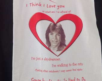 David Cassidy tea towel