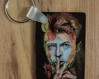 David Bowie keyring