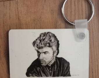 George Michael keyring.