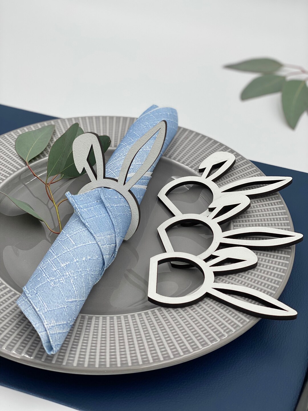 Easter Napkin Holder, Wooden Easter Decoration, Easter Table Decor