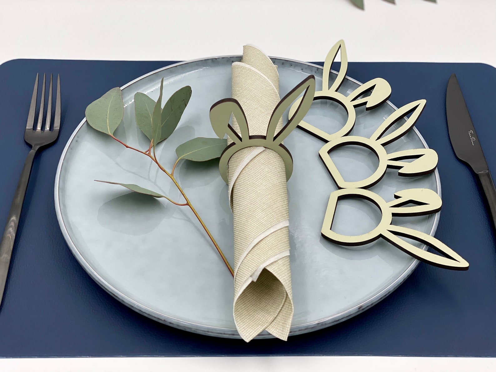 Easter Napkin Holder Wooden Easter Decoration Handmade Etsy