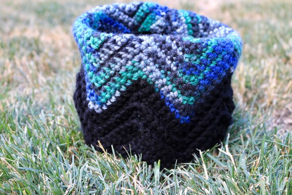 Mountain Series Aurora Knit Dog Scarf Modern Pet Etsy