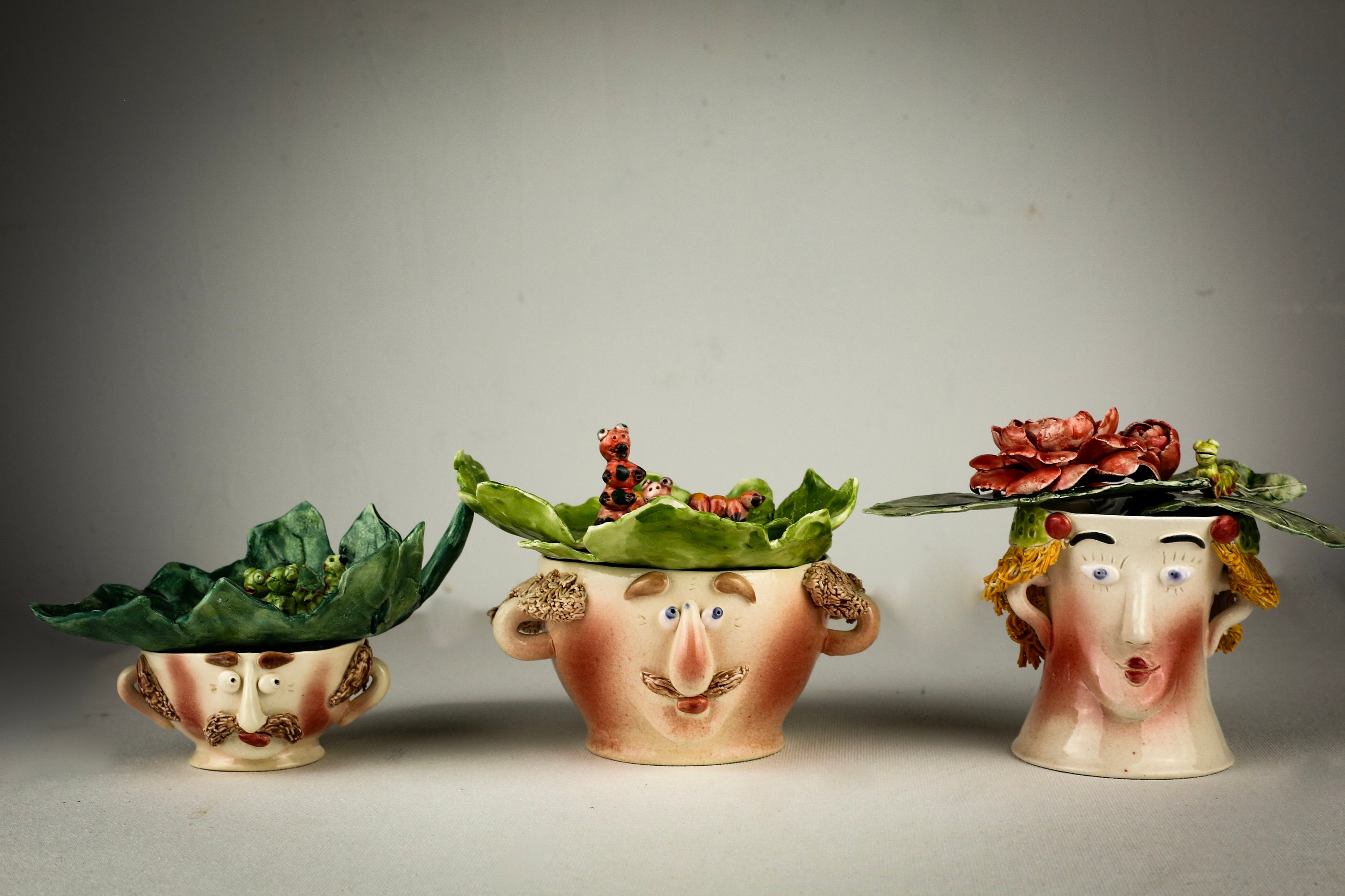 Ceramic Decorations but Joy Ceramic Studio Etsy