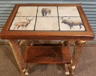 man cave end table