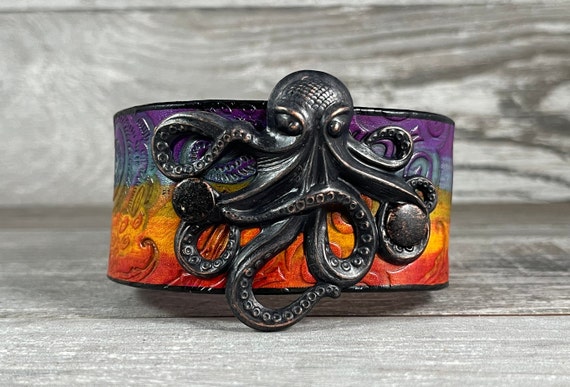 Octopus cheap cuff bracelet