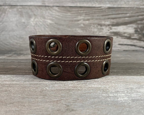 DIY Leather Bracelet - Candie Cooper