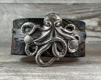 Octopus bracelet cuff best sale