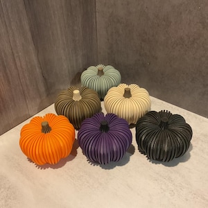 3D-Printed Pumpkins | Fall & Thanksgiving Decor | Halloween Decor