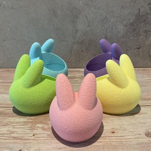 3D-Printed Easter Bunny Tealight Holder: Spring Decor