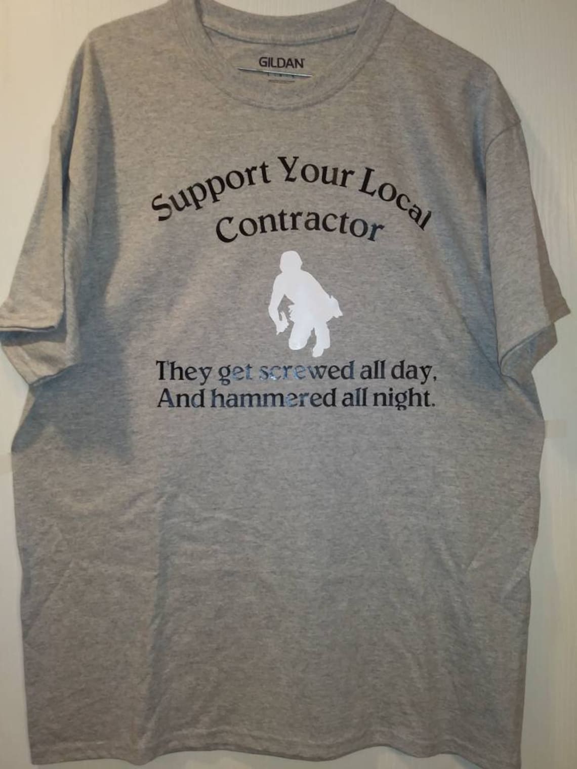 Contractor Shirt Etsy
