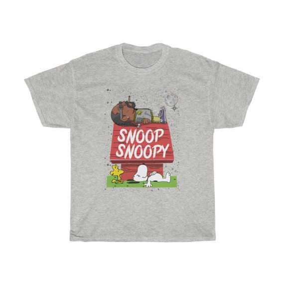 Snoop Dogg T Shirt Snoopy Shirt Unisex Tee Etsy Snoop Dogg T Shirt Snoopy Shirt Unisex Tee Etsy