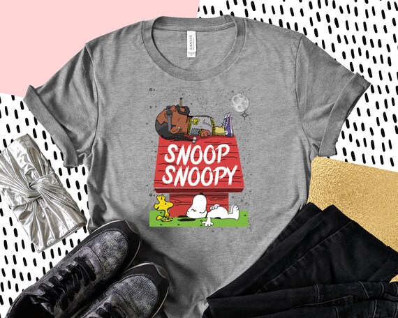 Snoop Dogg T Shirt Snoopy Shirt Unisex Tee Etsy