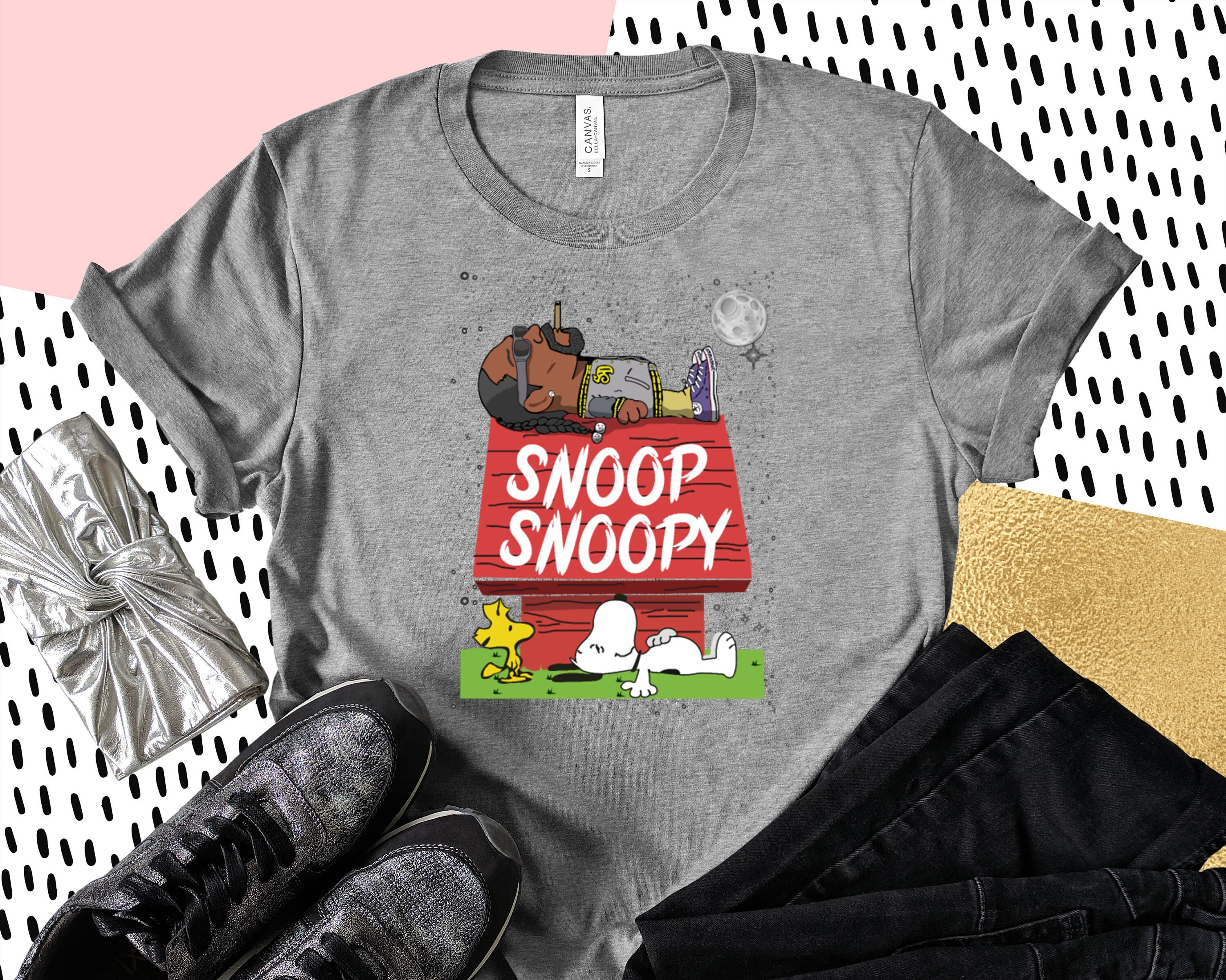 Snoop Dogg T Shirt Snoopy Shirt Unisex Tee Etsy Snoop Dogg T Shirt Snoopy Shirt Unisex Tee Etsy