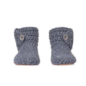 Say Goodbye to Slipper Sock Slippage. Unique Heel-Hugging Design. Sustainably Handmade from Wool for Cozy Warm Comfort. For Men & Women Charcoal